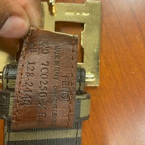 Authentic Fendi Belt.
